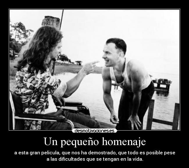 Un pequeño homenaje -