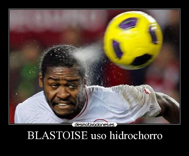 BLASTOISE uso hidrochorro -