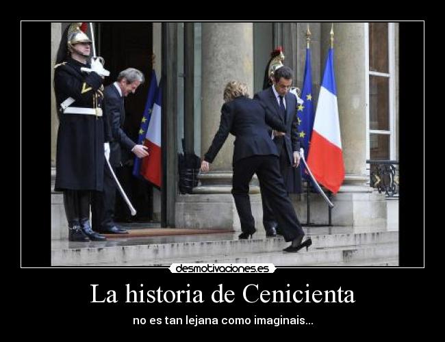 La historia de Cenicienta - no es tan lejana como imaginais...