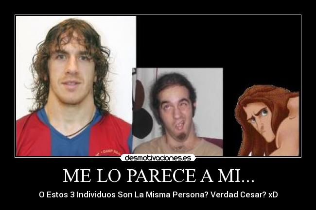 ME LO PARECE A MI... - 