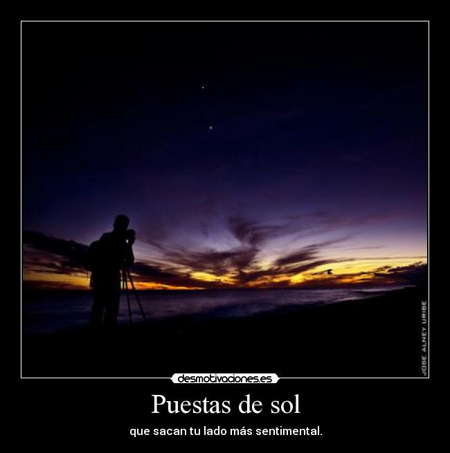 Puestas de sol - 
