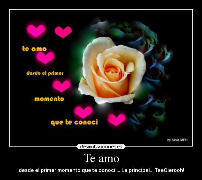 Te amo - 