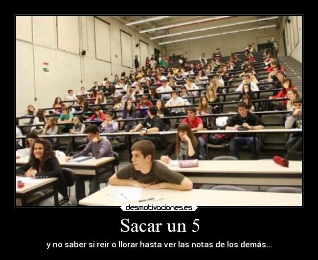 Sacar un 5 -