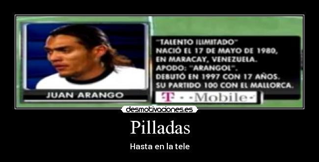 Pilladas - Hasta en la tele