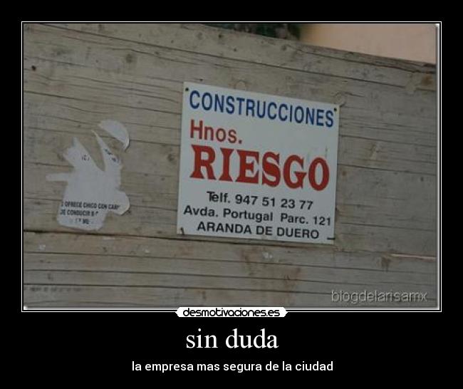sin duda -