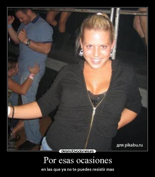 Por esas ocasiones - 