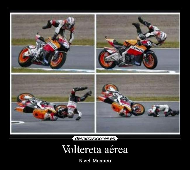 Voltereta aérea - Nivel: Masoca