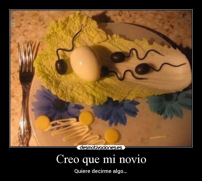 Creo que mi novio - 