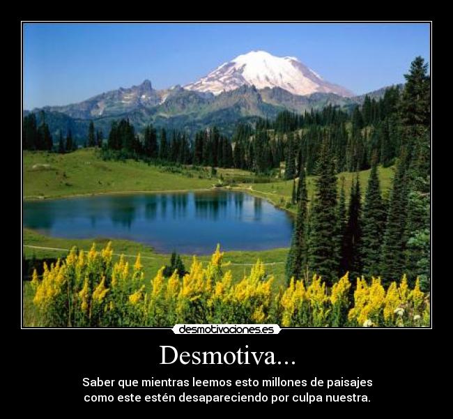 Desmotiva... -