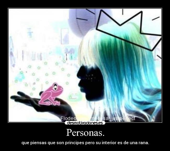 Personas. -