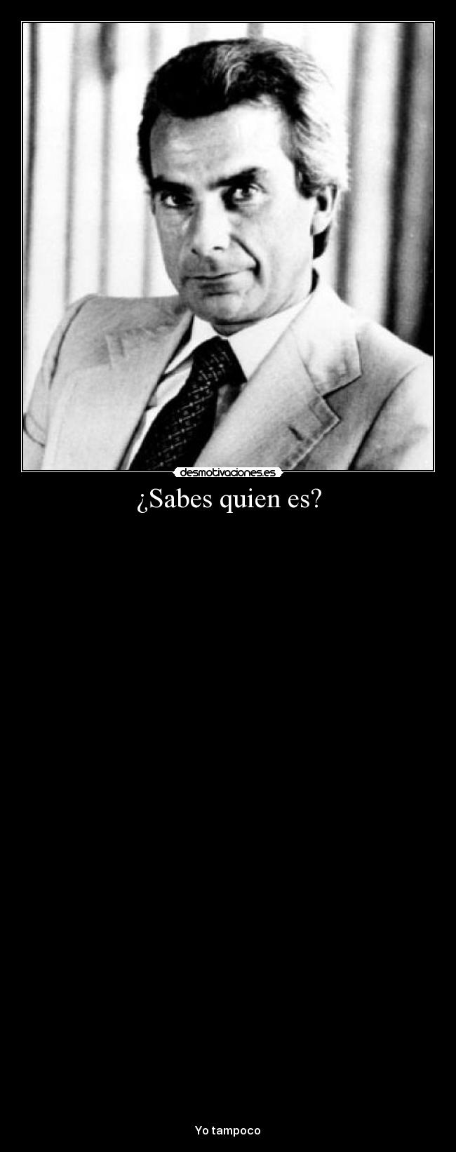 ¿Sabes quien es? - 
