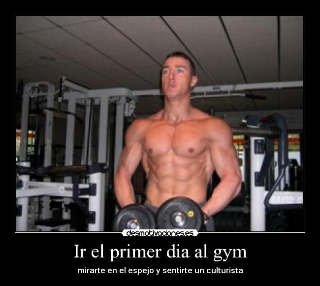 carteles gym desmotivaciones