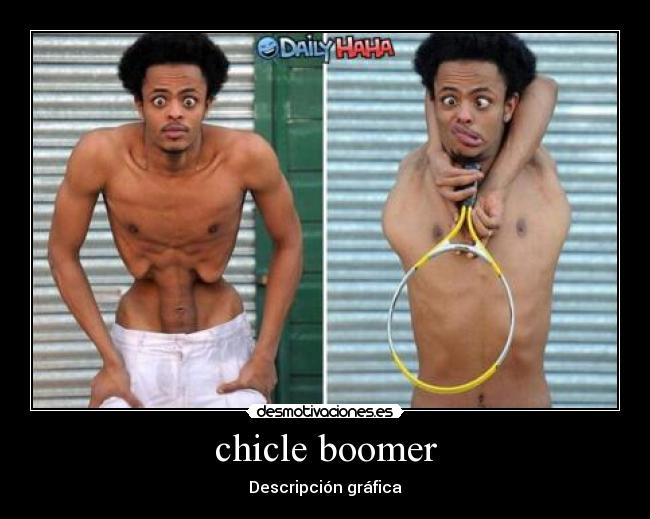 chicle boomer - Descripción gráfica