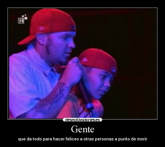 Gente - que da todo para hacer felices a otras personas a punto de morir