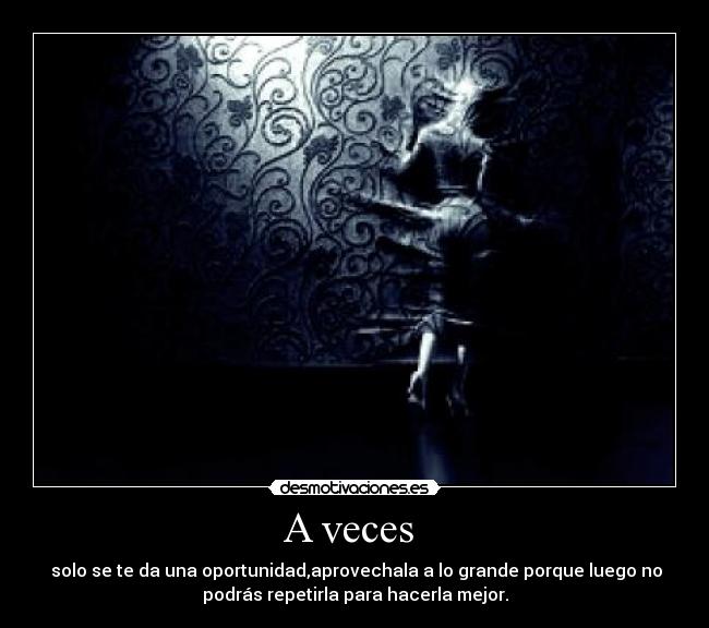 A veces -