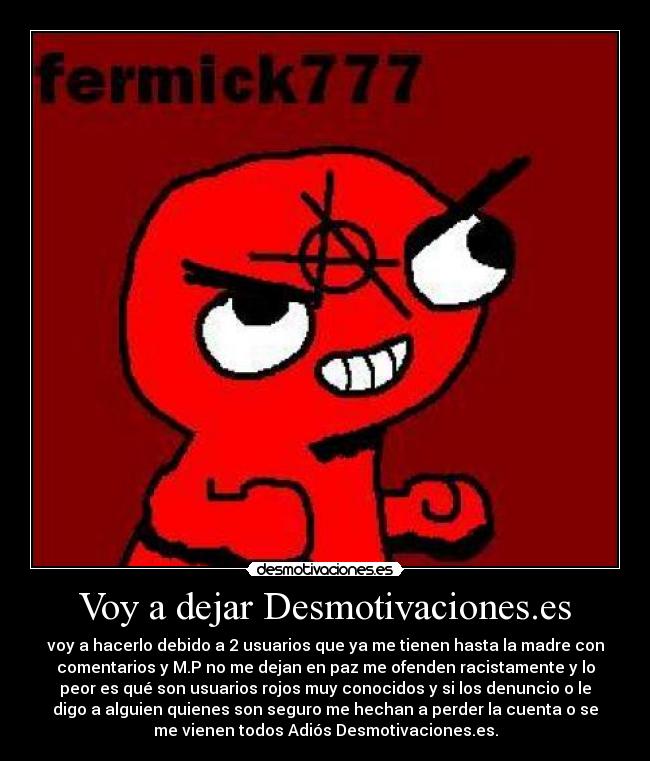 carteles fermick777 desmotivaciones