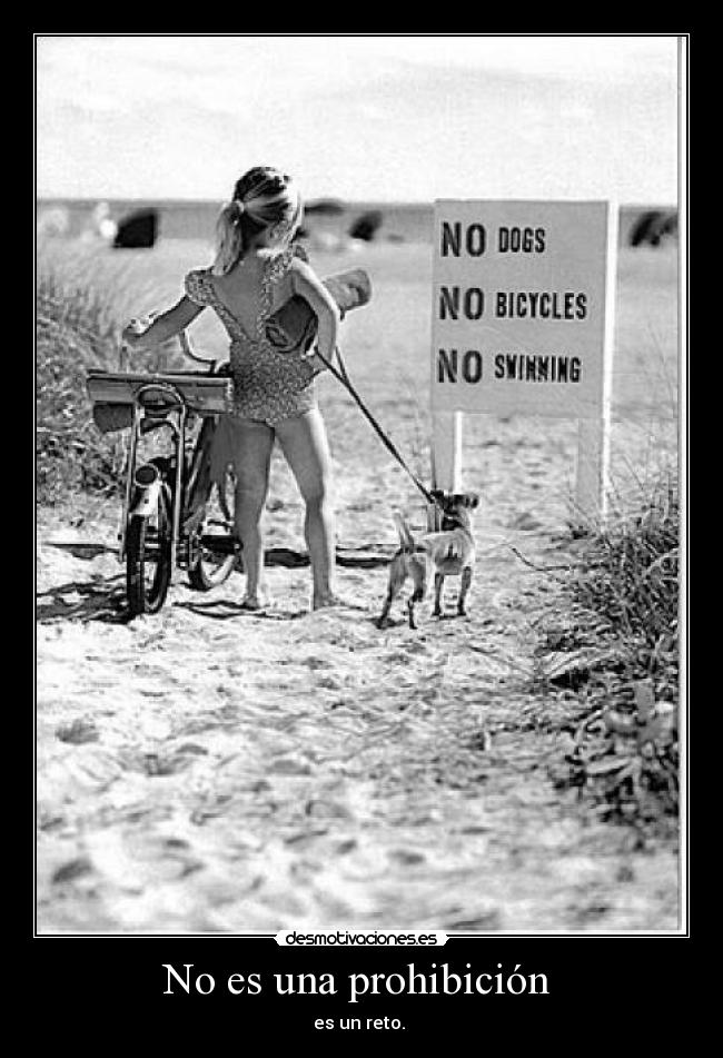 No es una prohibición  - 