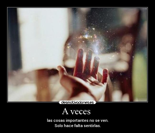 A veces -