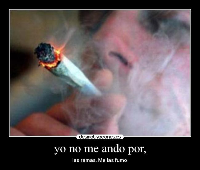 yo no me ando por, - 