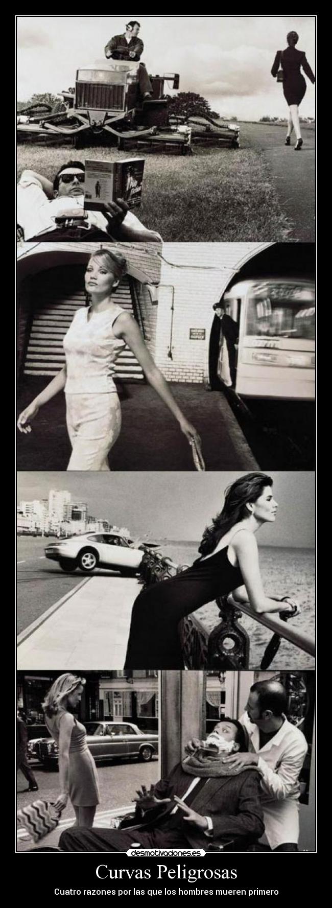 Curvas Peligrosas - Cuatro razones por las que los hombres mueren primero