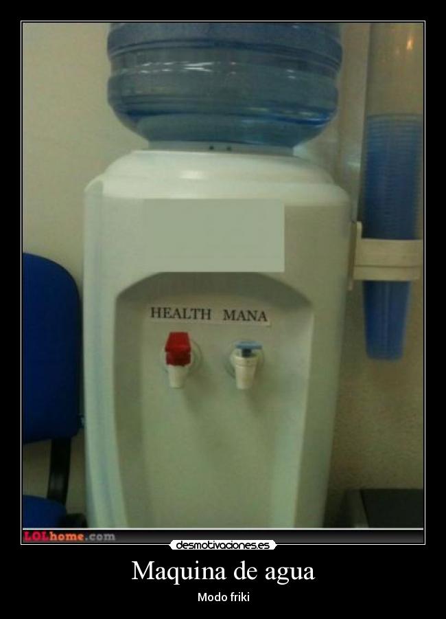 Maquina de agua -
