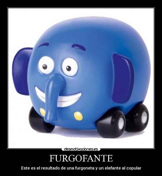 FURGOFANTE - Este es el resultado de una furgoneta y un elefante al copular