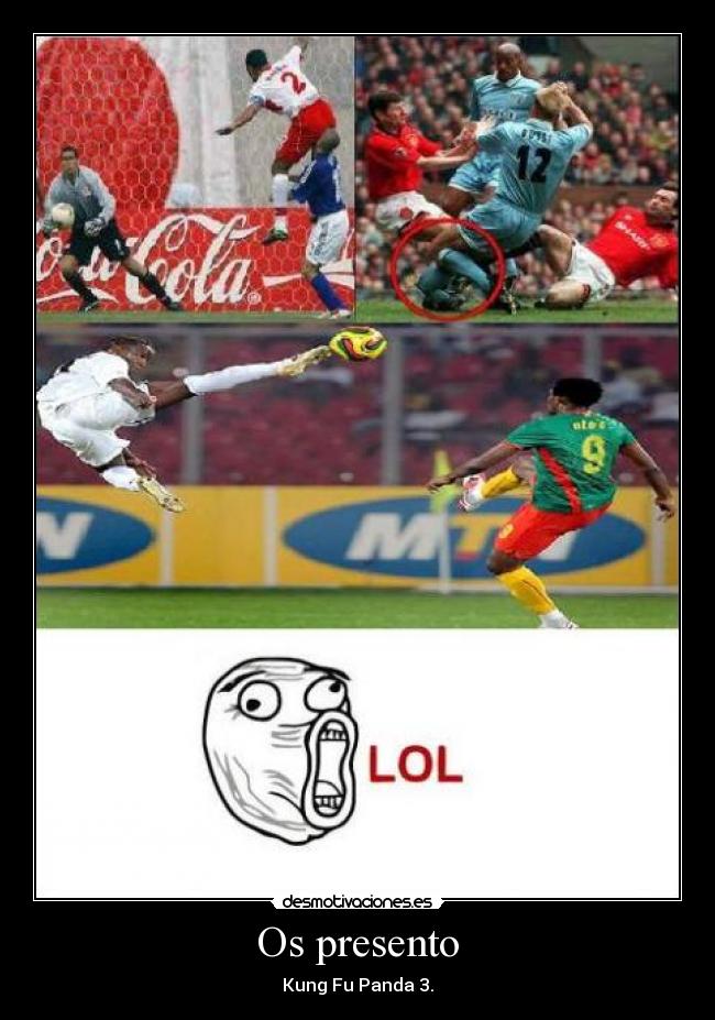 Os presento - Kung Fu Panda 3.