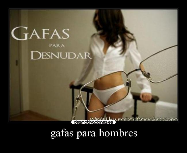 gafas para hombres -