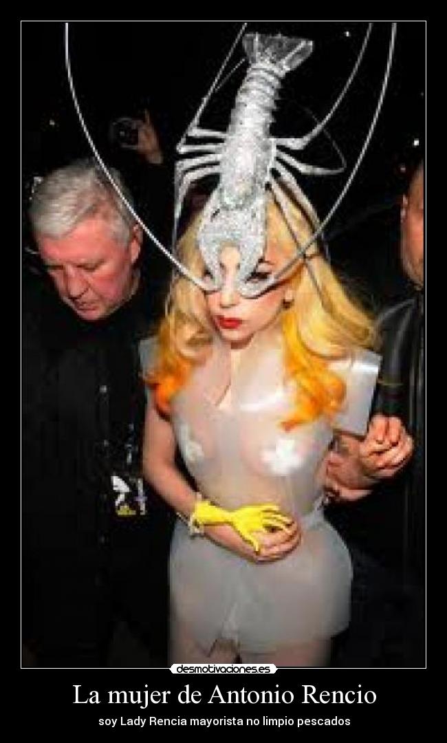 La mujer de Antonio Rencio - soy Lady Rencia mayorista no limpio pescados