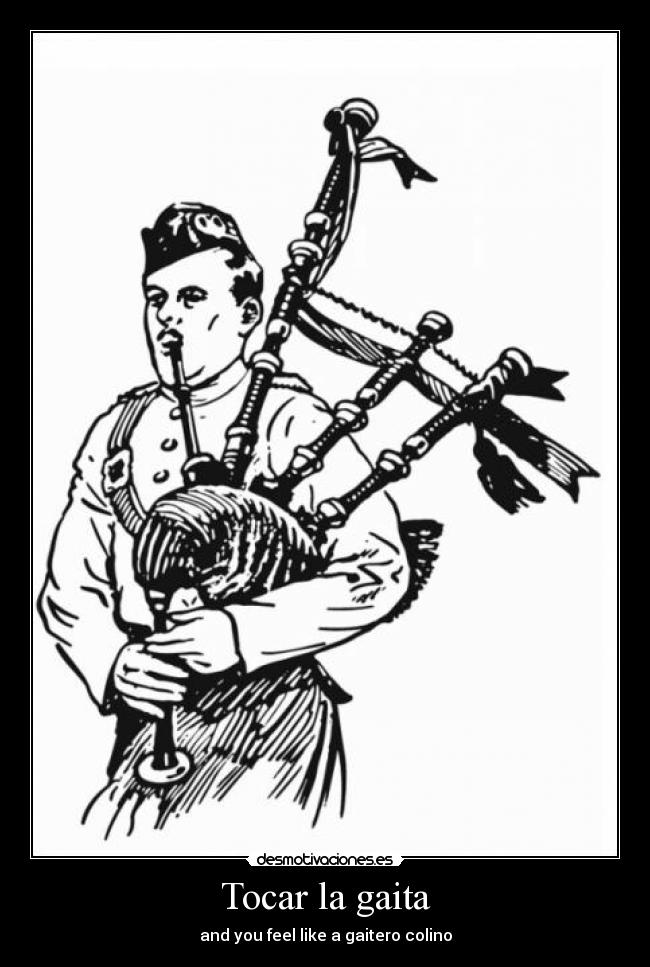 Tocar la gaita - 