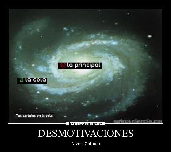 carteles desmotivaciones galaxia desmotivaciones