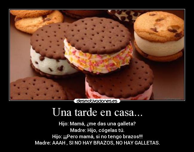 Una tarde en casa... - 