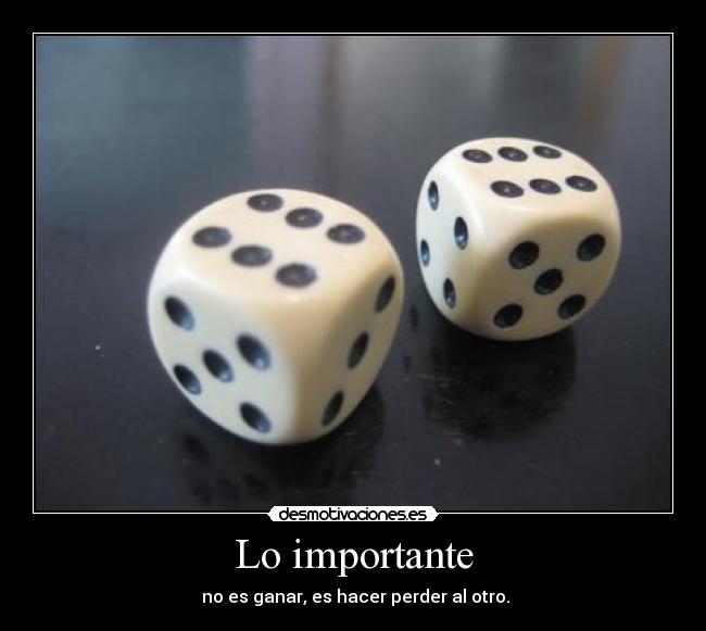 Lo importante -