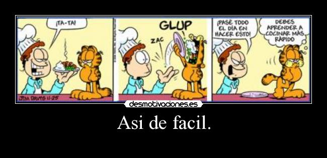 Asi de facil. - 