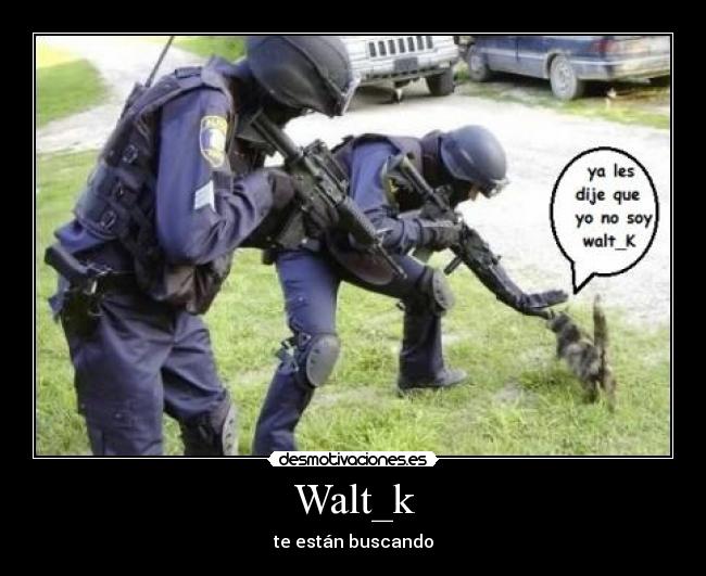 Walt_k - te están buscando