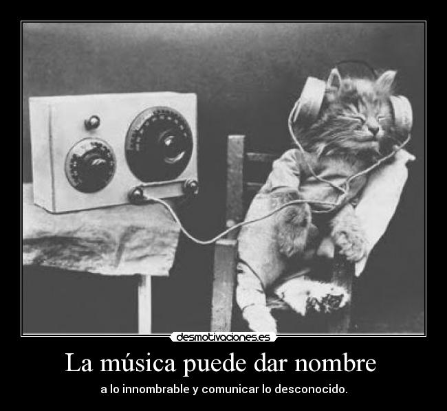 La música puede dar nombre  - 