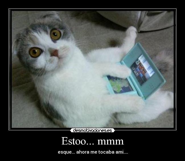 Estoo... mmm - esque... ahora me tocaba ami....