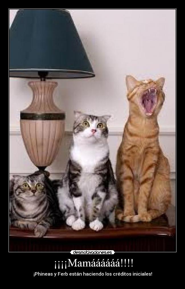 ¡¡¡¡Mamáááááá!!!! -