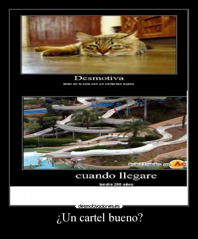 ¿Un cartel bueno? - 