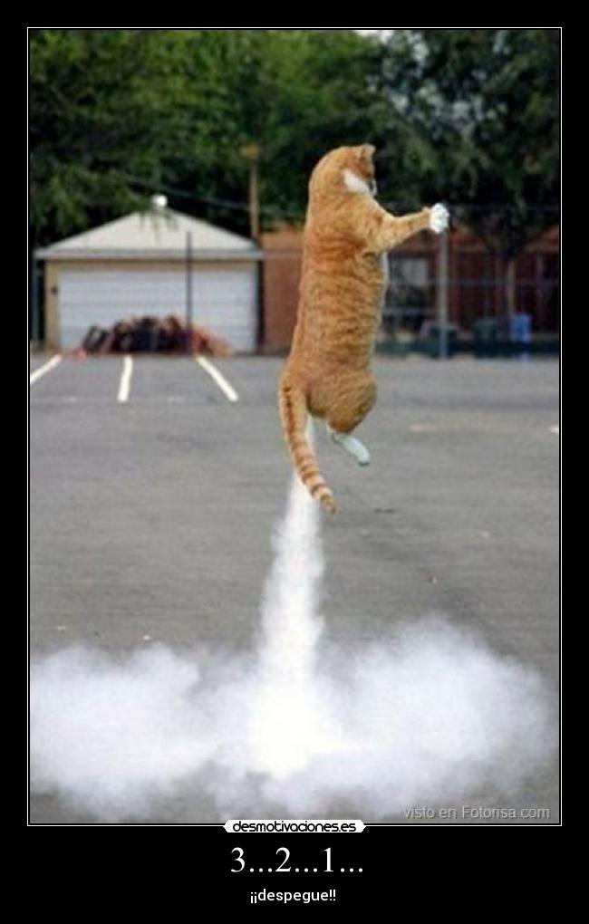3...2...1... - ¡¡despegue!! 