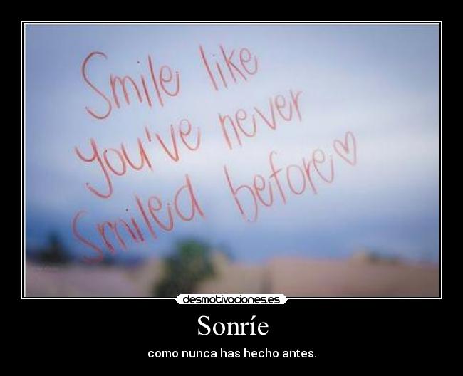 carteles sonrie desmotivaciones