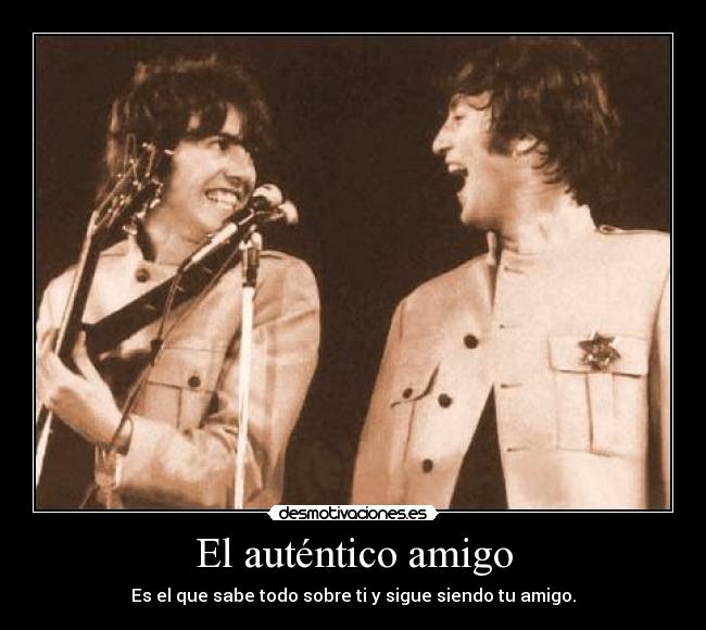 El auténtico amigo -