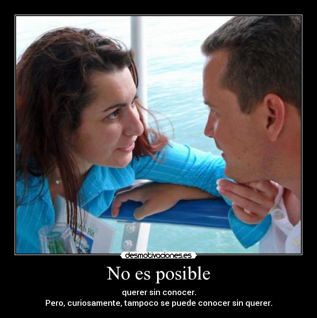 No es posible -