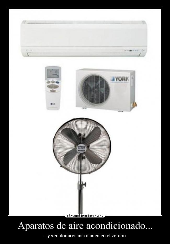 Aparatos de aire acondicionado... -