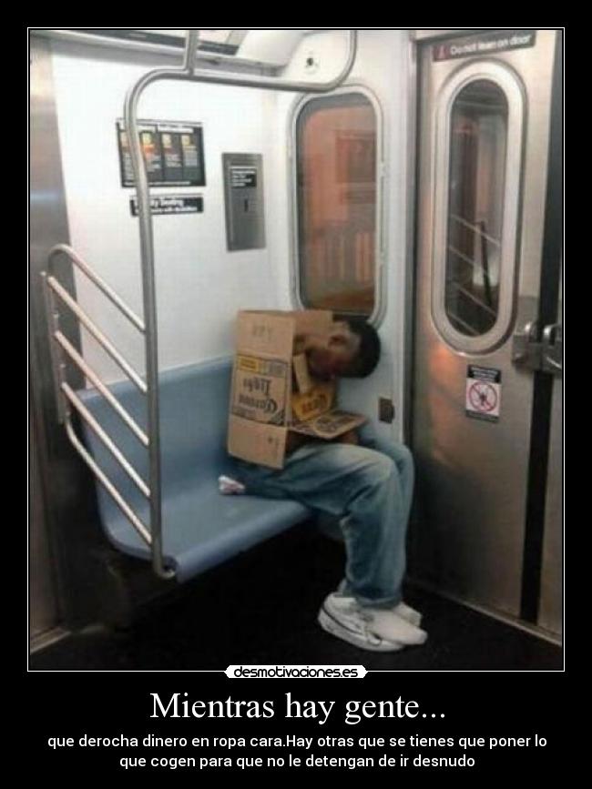 Mientras hay gente... -