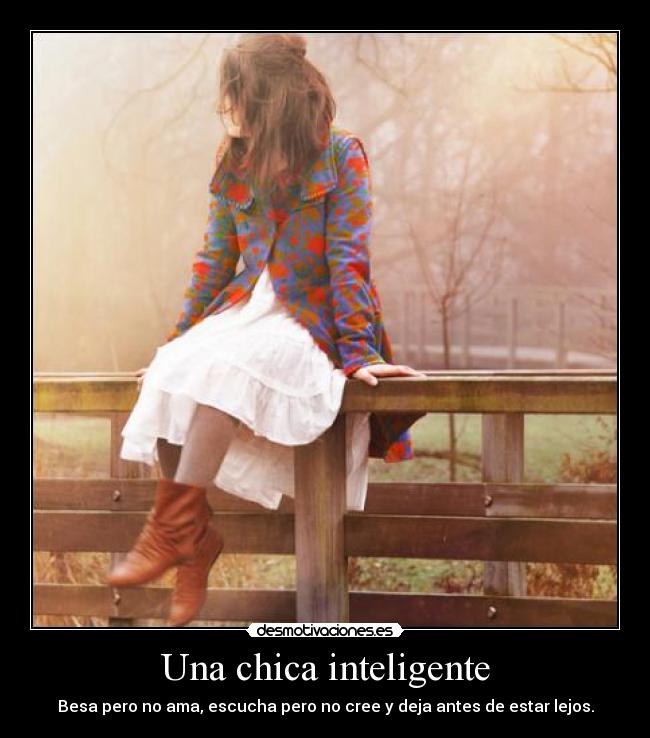 Una chica inteligente -