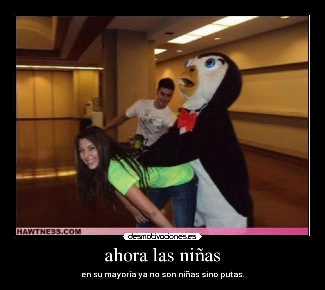 ahora las niñas -