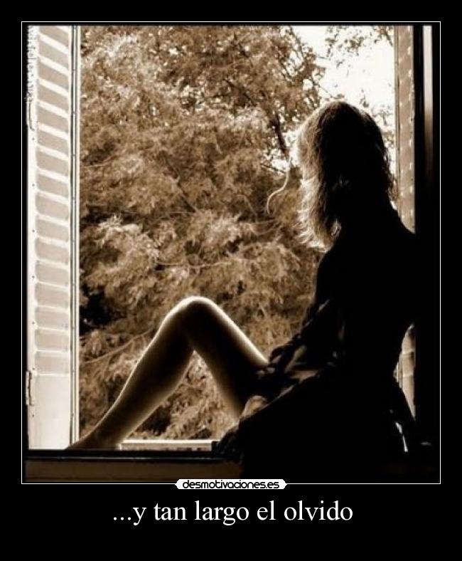 ...y tan largo el olvido -