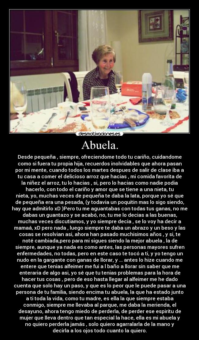 Abuela. - 