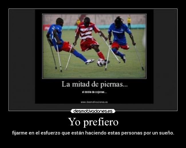 Yo prefiero -